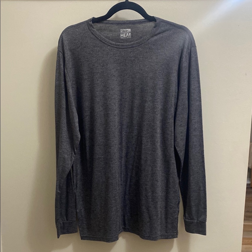 32 Degrees Gray Long Sleeve Tee